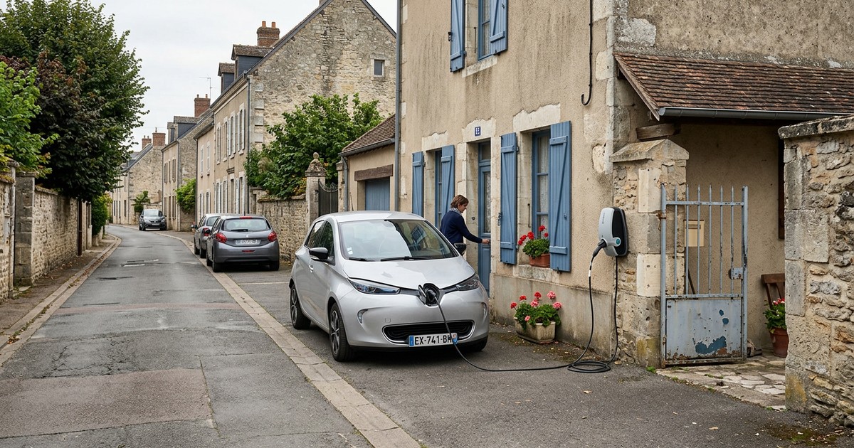 Installation de borne de recharge à Buc