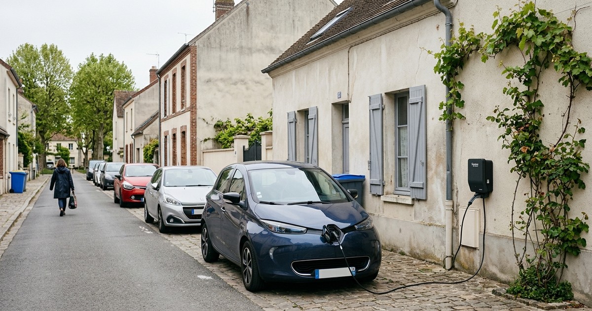 Installation de borne de recharge à Jouy-en-Josas