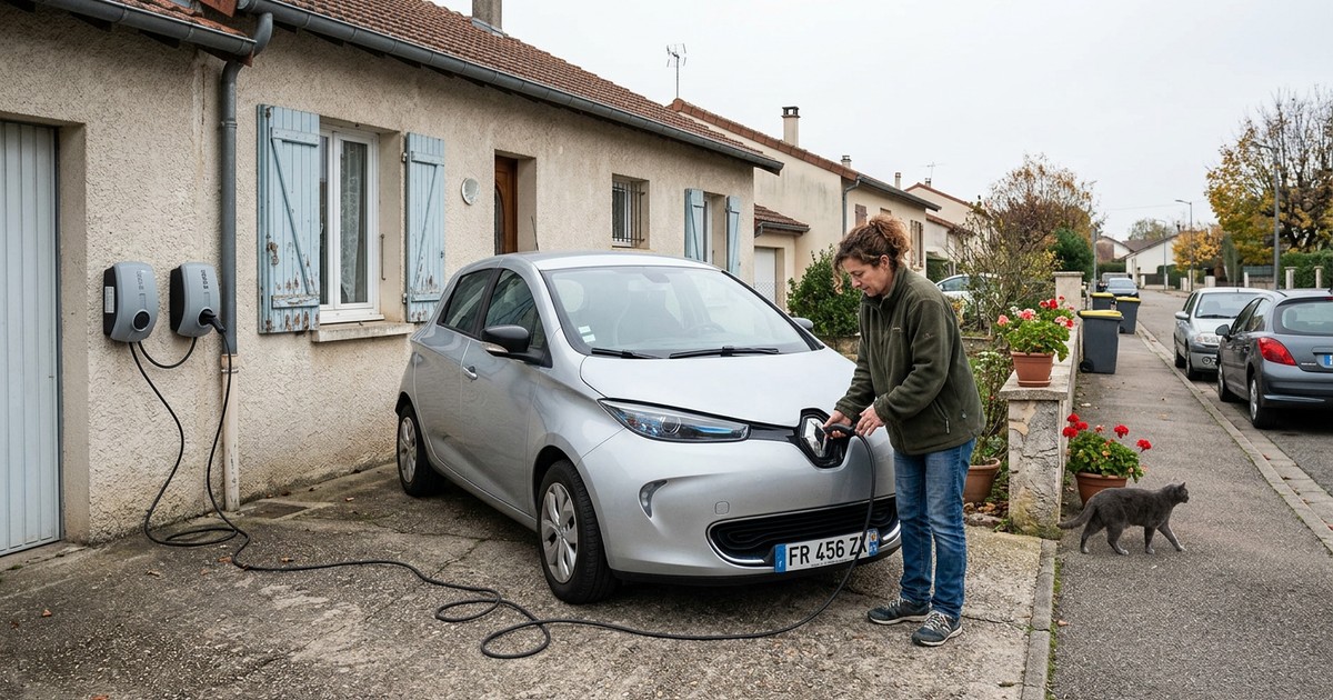 Installation de borne de recharge à Saint-Cyr-l'École