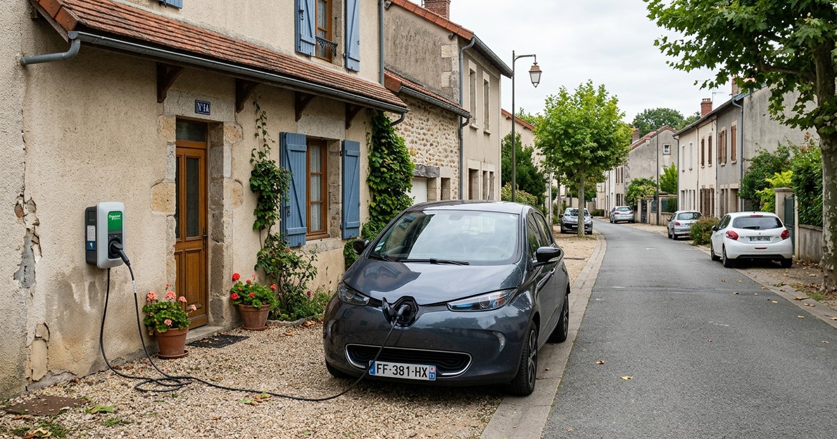 Installation de borne de recharge à Viroflay