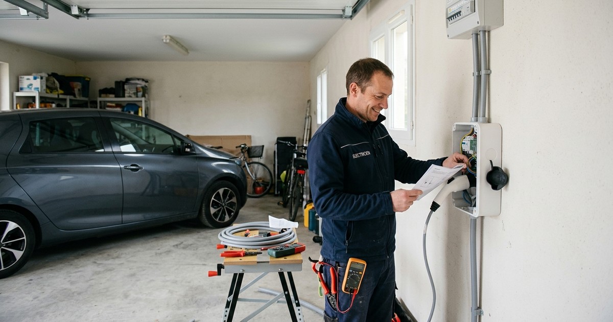 Installateur de borne de recharge à Versailles certifié IRVE